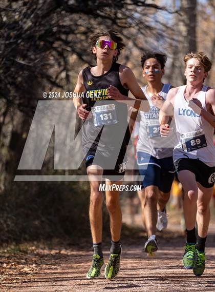 Thumbnail 1 in CHSAA 2A Cross Country Final photogallery.