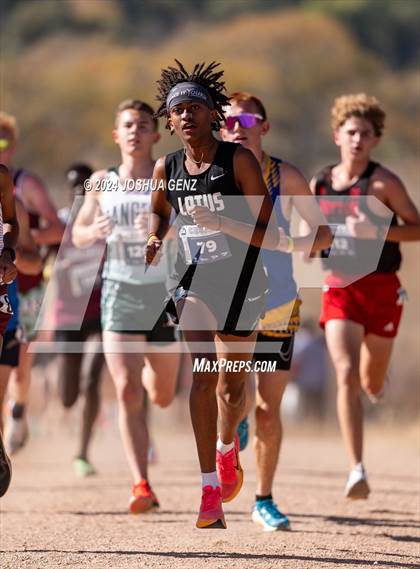 Thumbnail 1 in CHSAA 2A Cross Country Final photogallery.