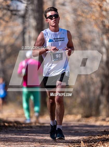 Thumbnail 1 in CHSAA 2A Cross Country Final photogallery.