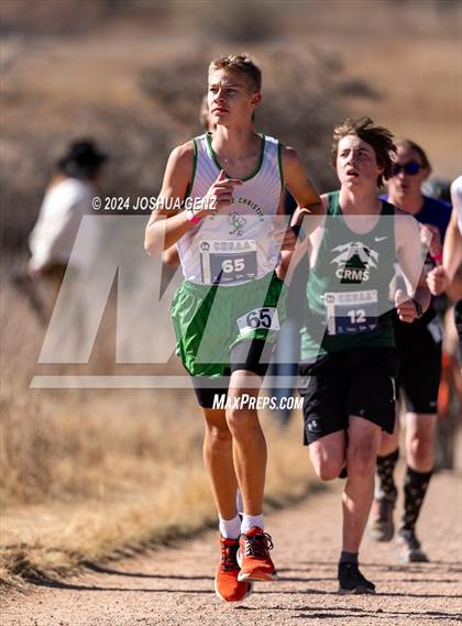 Thumbnail 2 in CHSAA 2A Cross Country Final photogallery.