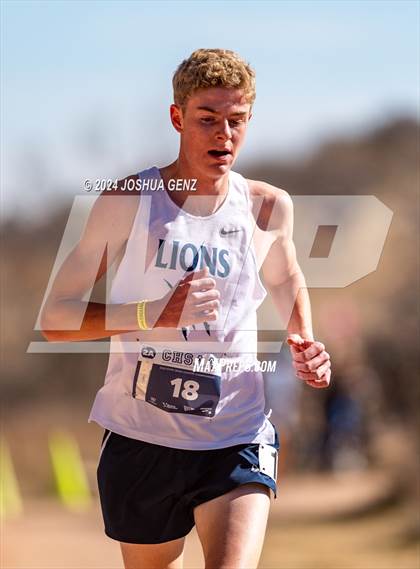 Thumbnail 2 in CHSAA 2A Cross Country Final photogallery.
