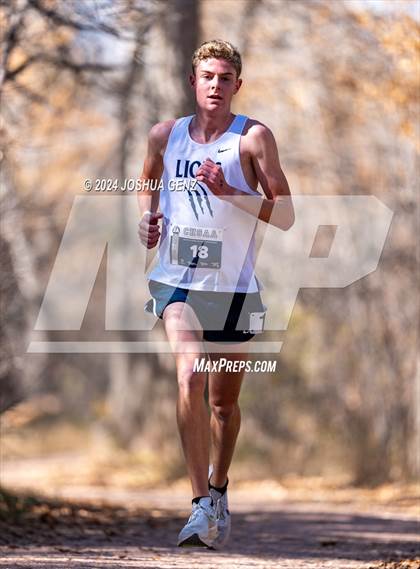 Thumbnail 3 in CHSAA 2A Cross Country Final photogallery.