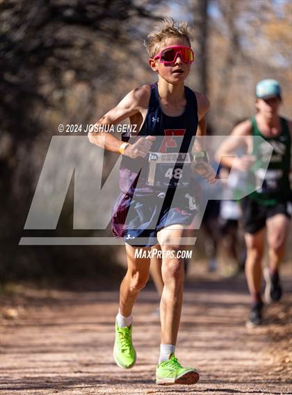 Thumbnail 1 in CHSAA 2A Cross Country Final photogallery.