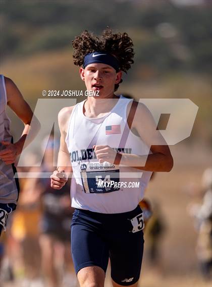 Thumbnail 1 in CHSAA 2A Cross Country Final photogallery.
