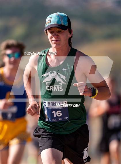 Thumbnail 1 in CHSAA 2A Cross Country Final photogallery.