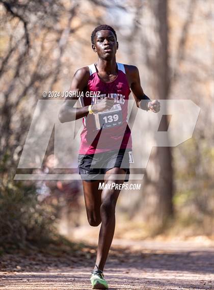 Thumbnail 2 in CHSAA 2A Cross Country Final photogallery.