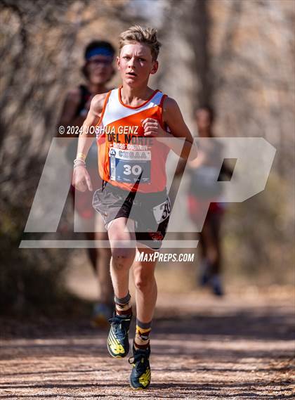 Thumbnail 2 in CHSAA 2A Cross Country Final photogallery.