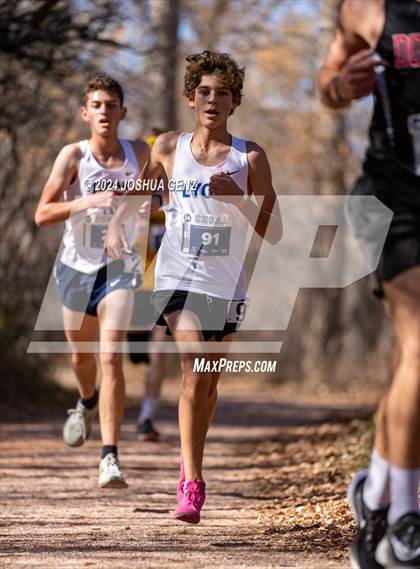 Thumbnail 1 in CHSAA 2A Cross Country Final photogallery.
