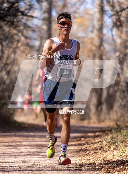 Thumbnail 3 in CHSAA 2A Cross Country Final photogallery.