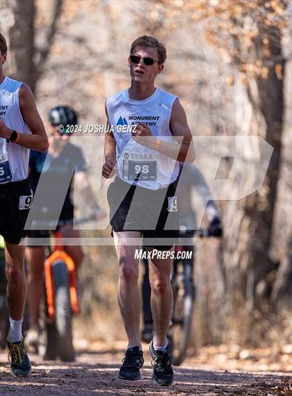 Thumbnail 3 in CHSAA 2A Cross Country Final photogallery.