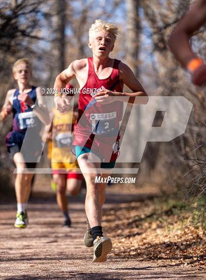 Thumbnail 3 in CHSAA 2A Cross Country Final photogallery.