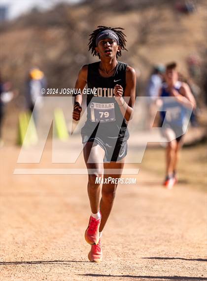 Thumbnail 1 in CHSAA 2A Cross Country Final photogallery.
