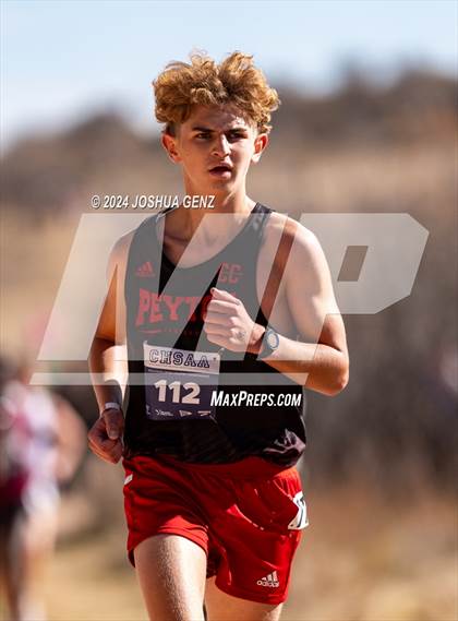Thumbnail 3 in CHSAA 2A Cross Country Final photogallery.