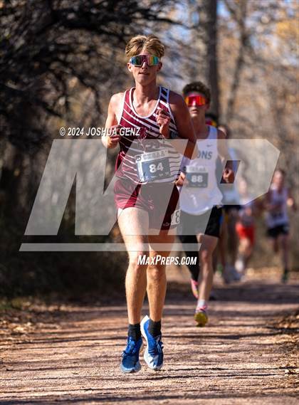 Thumbnail 2 in CHSAA 2A Cross Country Final photogallery.