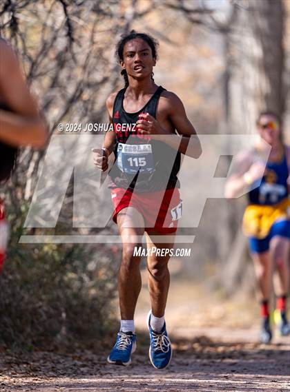 Thumbnail 1 in CHSAA 2A Cross Country Final photogallery.