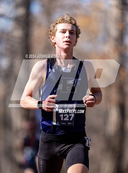 Thumbnail 1 in CHSAA 2A Cross Country Final photogallery.