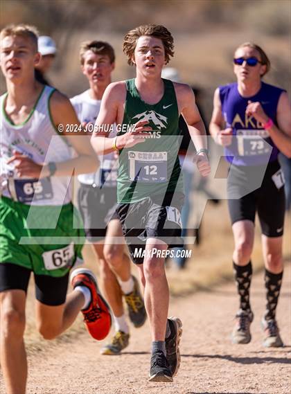 Thumbnail 1 in CHSAA 2A Cross Country Final photogallery.