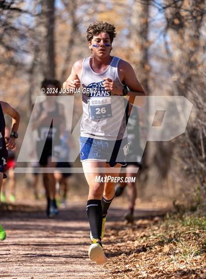 Thumbnail 3 in CHSAA 2A Cross Country Final photogallery.