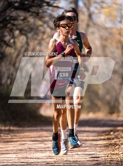 Thumbnail 2 in CHSAA 2A Cross Country Final photogallery.