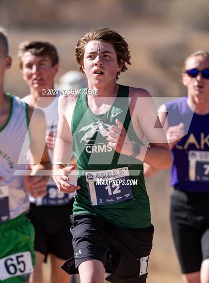 Thumbnail 3 in CHSAA 2A Cross Country Final photogallery.