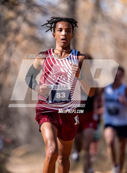 Thumbnail 1 in CHSAA 2A Cross Country Final photogallery.