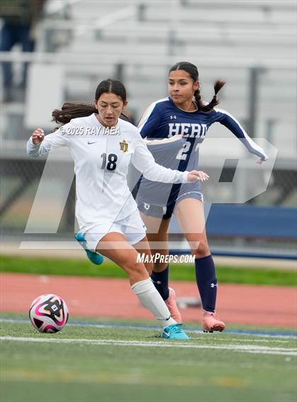 Thumbnail 3 in Elk Grove vs. Rio Americano (River City Raider Cup) photogallery.