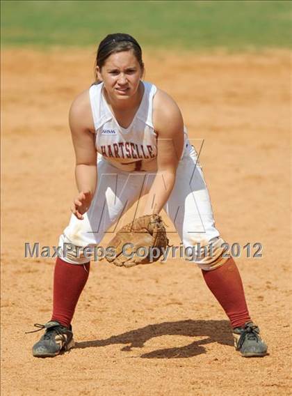 Thumbnail 1 in Hartselle vs Gibbs (Bob Jones Softball Tourney) photogallery.