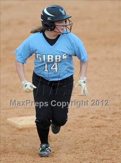 Thumbnail 1 in Hartselle vs Gibbs (Bob Jones Softball Tourney) photogallery.