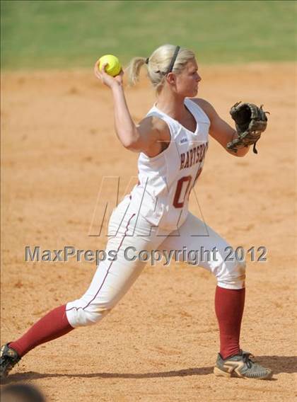 Thumbnail 1 in Hartselle vs Gibbs (Bob Jones Softball Tourney) photogallery.