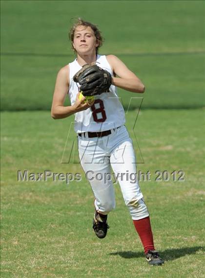 Thumbnail 3 in Hartselle vs Gibbs (Bob Jones Softball Tourney) photogallery.