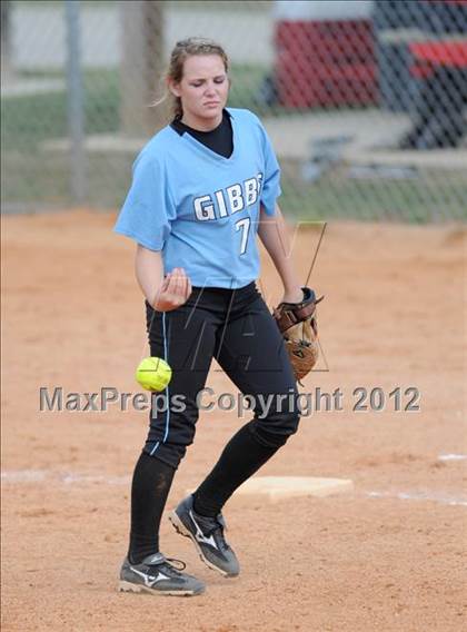 Thumbnail 1 in Hartselle vs Gibbs (Bob Jones Softball Tourney) photogallery.