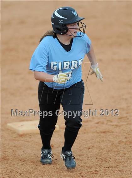 Thumbnail 2 in Hartselle vs Gibbs (Bob Jones Softball Tourney) photogallery.
