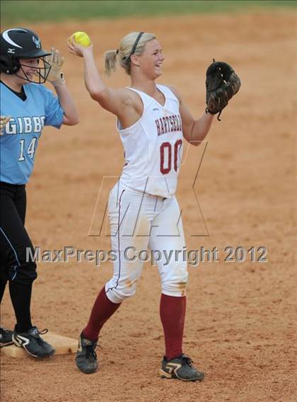 Thumbnail 3 in Hartselle vs Gibbs (Bob Jones Softball Tourney) photogallery.