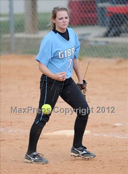 Thumbnail 2 in Hartselle vs Gibbs (Bob Jones Softball Tourney) photogallery.