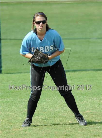 Thumbnail 2 in Hartselle vs Gibbs (Bob Jones Softball Tourney) photogallery.