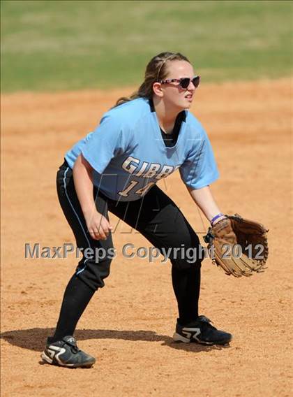 Thumbnail 2 in Hartselle vs Gibbs (Bob Jones Softball Tourney) photogallery.