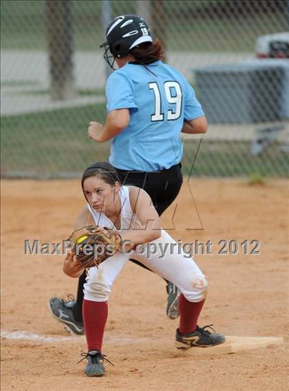Thumbnail 1 in Hartselle vs Gibbs (Bob Jones Softball Tourney) photogallery.