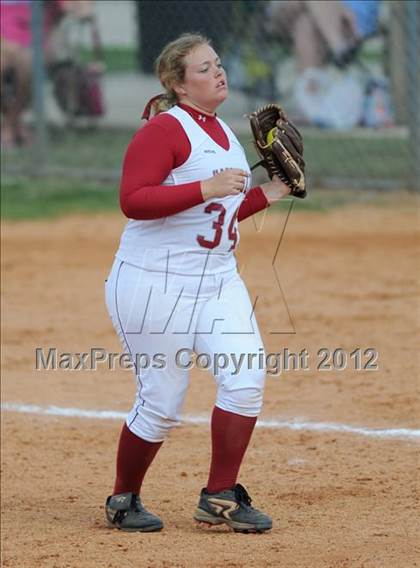 Thumbnail 2 in Hartselle vs Gibbs (Bob Jones Softball Tourney) photogallery.