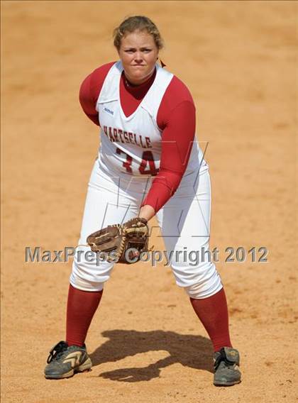 Thumbnail 2 in Hartselle vs Gibbs (Bob Jones Softball Tourney) photogallery.