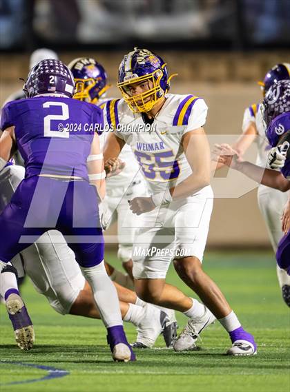 Thumbnail 3 in Weimar @ Mason (UIL Football 2A Division 1 Region 4 Area) photogallery.
