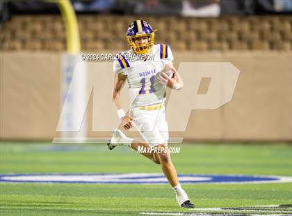 Thumbnail 2 in Weimar @ Mason (UIL Football 2A Division 1 Region 4 Area) photogallery.