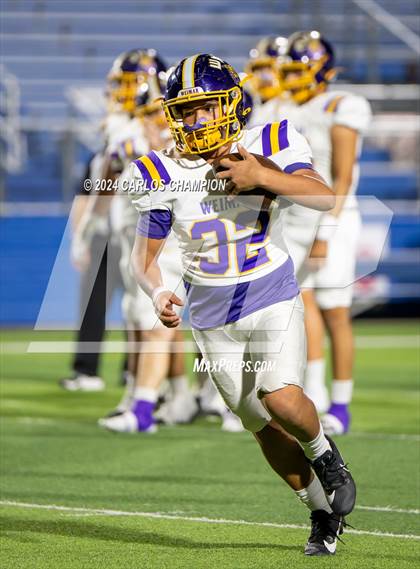 Thumbnail 3 in Weimar @ Mason (UIL Football 2A Division 1 Region 4 Area) photogallery.
