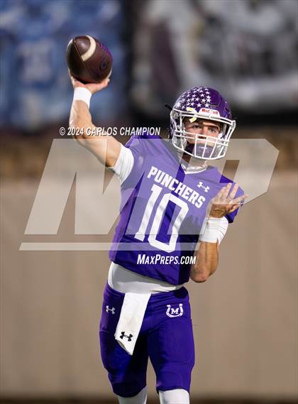 Thumbnail 3 in Weimar @ Mason (UIL Football 2A Division 1 Region 4 Area) photogallery.
