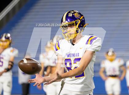 Thumbnail 2 in Weimar @ Mason (UIL Football 2A Division 1 Region 4 Area) photogallery.