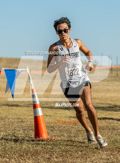 Thumbnail 2 in UIL 6A Boys Cross Country District 25 Finals photogallery.