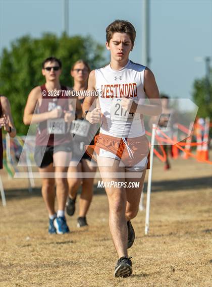 Thumbnail 1 in UIL 6A Boys Cross Country District 25 Finals photogallery.