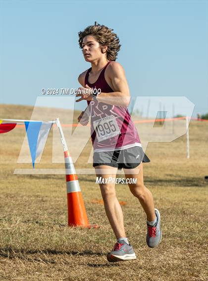 Thumbnail 1 in UIL 6A Boys Cross Country District 25 Finals photogallery.