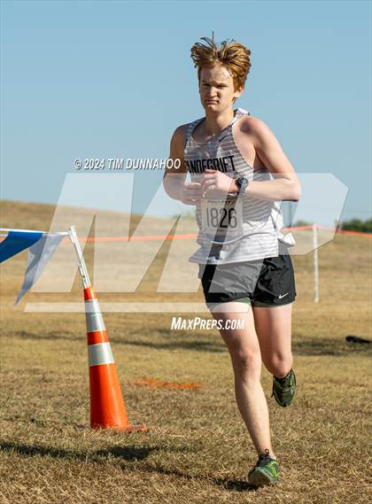 Thumbnail 2 in UIL 6A Boys Cross Country District 25 Finals photogallery.