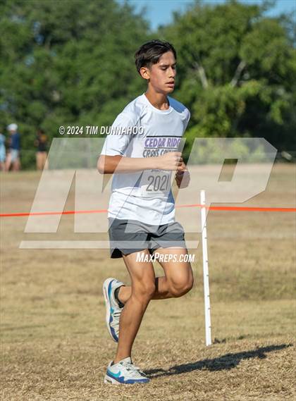 Thumbnail 2 in UIL 6A Boys Cross Country District 25 Finals photogallery.