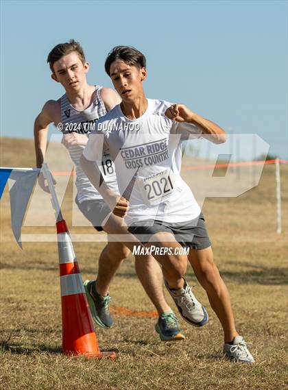 Thumbnail 2 in UIL 6A Boys Cross Country District 25 Finals photogallery.
